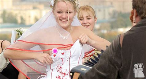 Back when. . Nipple slips at weddings